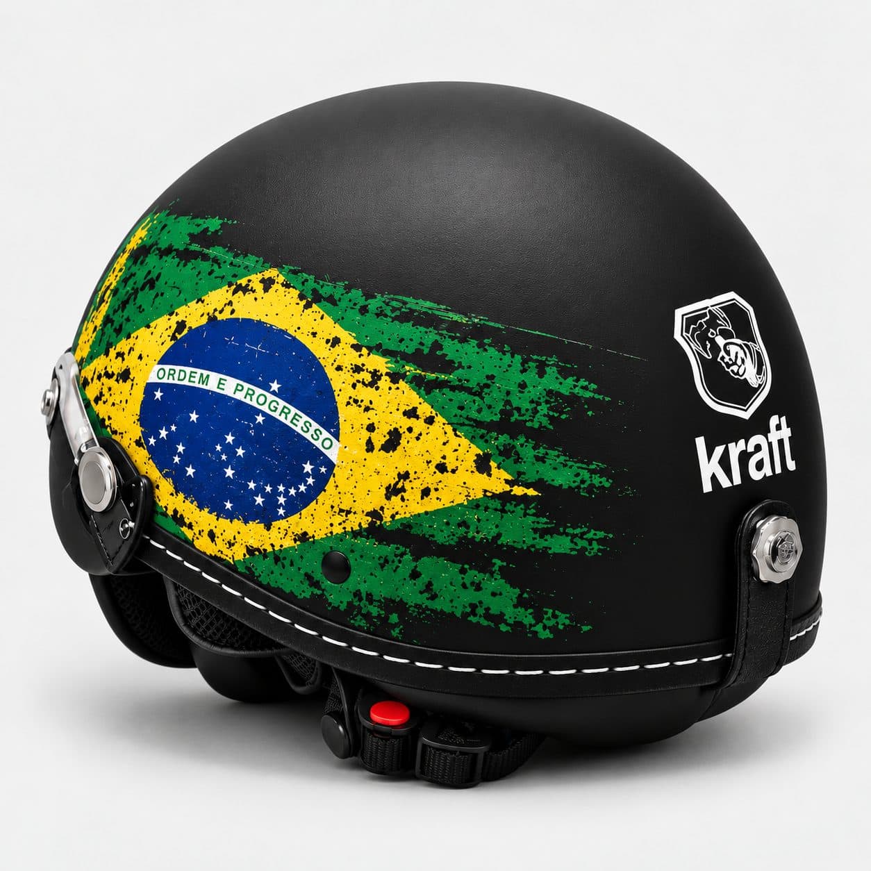 Capacete Kraft Brasil — foto 1 de 1
